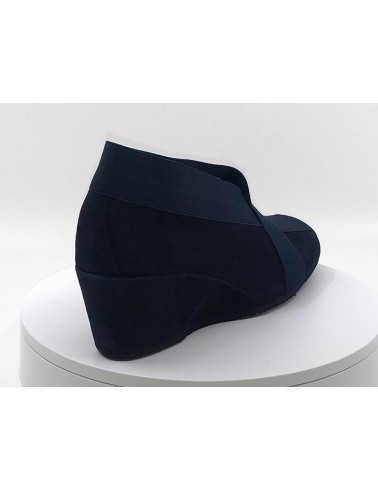 Mocassins Velours bleu