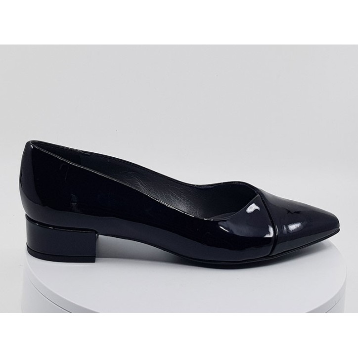 Ballerines Vernis Bleu