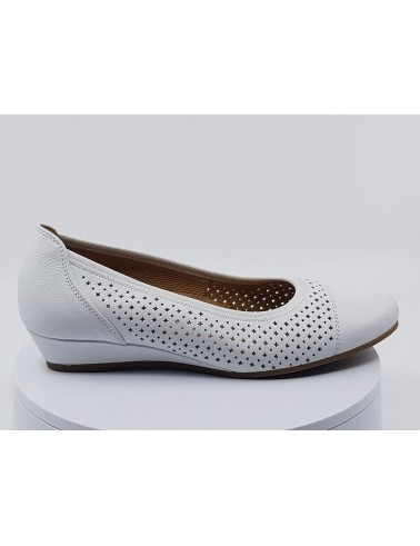 Ballerines en cuir blanc |Collection 2021 I Francelshop.com