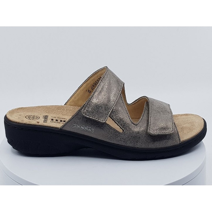 Mules Geva taupe