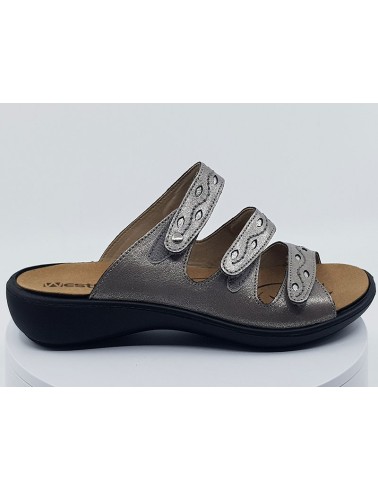 Mules Ibiza 66 platine
