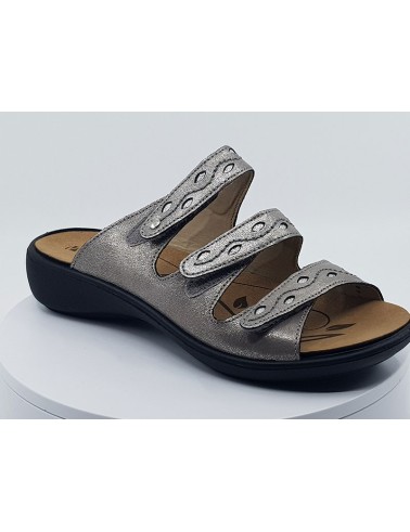 Mules Ibiza 66 platine