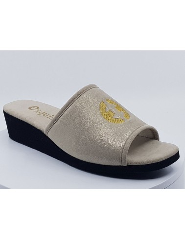 Mules Yabrille platine