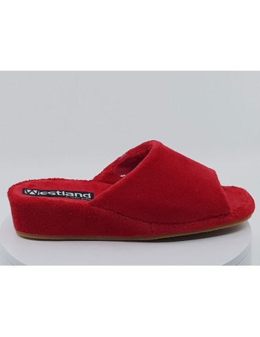 Mules Marseille rouge