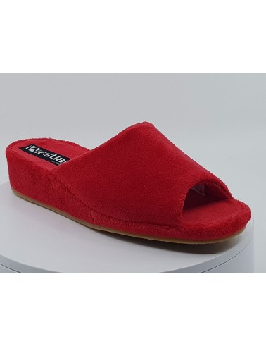 Mules Marseille rouge