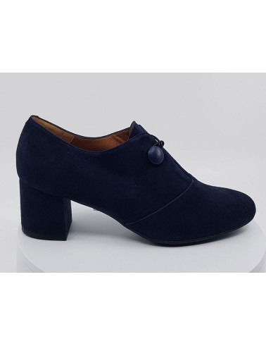 Derby nubuck marine - Brenda Zaro - Francel chaussures