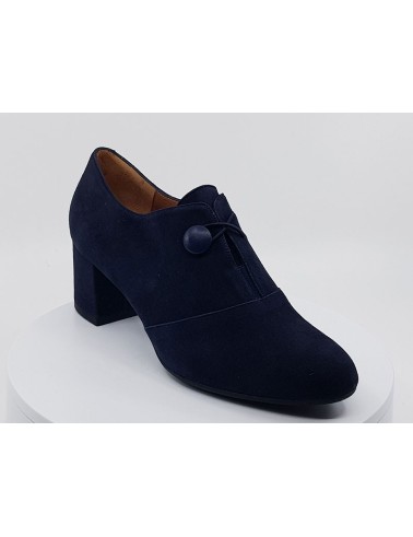 Derby nubuck marine - Brenda Zaro - Francel chaussures