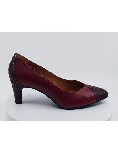 Escarpins F3667 bordeaux