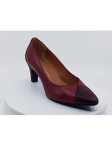 Escarpins F3667 bordeaux