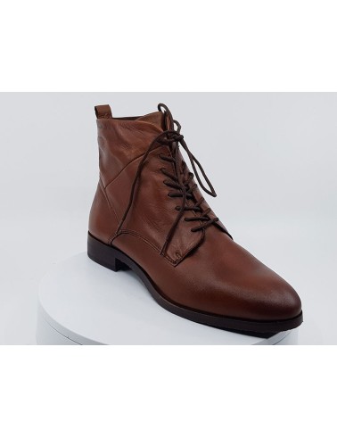Bottines 25100 cognac