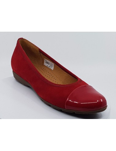 Ballerines Rouges de marque Gabor - Francel Chaussures Pessac