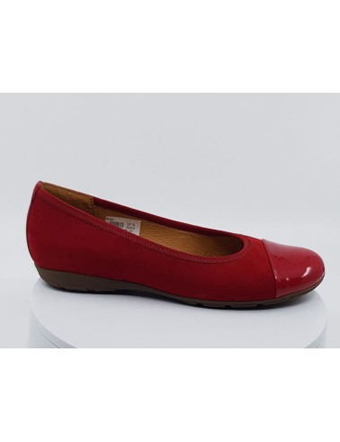 Ballerines Rouges de marque Gabor - Francel Chaussures Pessac
