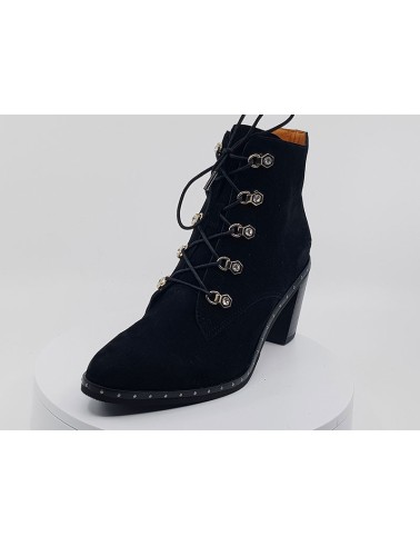 Bottines Necla noir velours
