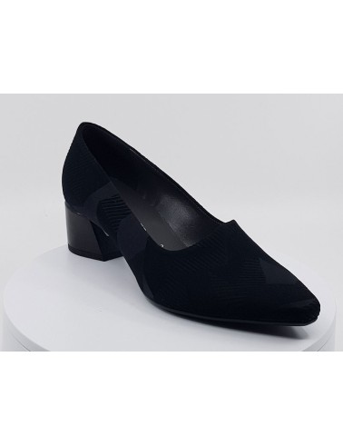 Escarpins noirs velours - Peter Kaiser chez Francel Chaussures