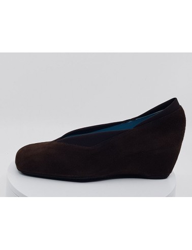 Ballerines marron velours