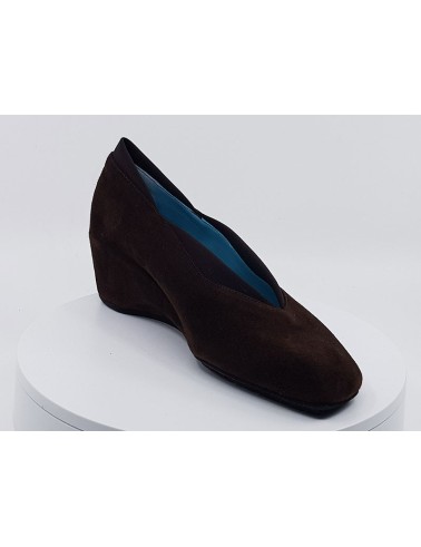 Ballerines marron velours