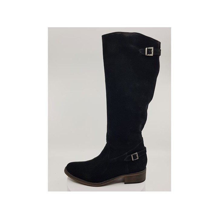 BOTTES FEMME EN CUIR REQUINS