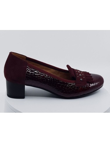 Mocassins Fidela bordeaux
