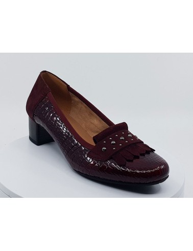 Mocassins Fidela bordeaux