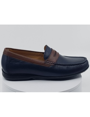 Mocassins Giraldo noir marron