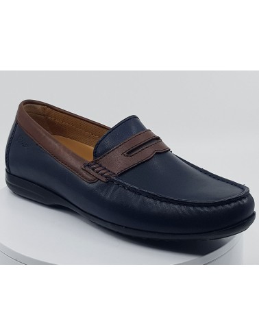 Mocassins Giraldo noir marron