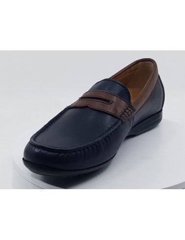 Mocassins Giraldo noir marron