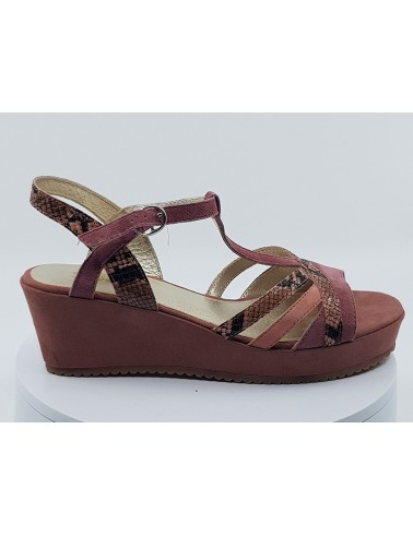 Sandales Esnou rose poudré