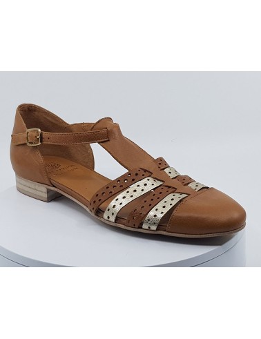 Sandales Jobano cognac