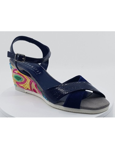 Sandales 98964 bleu