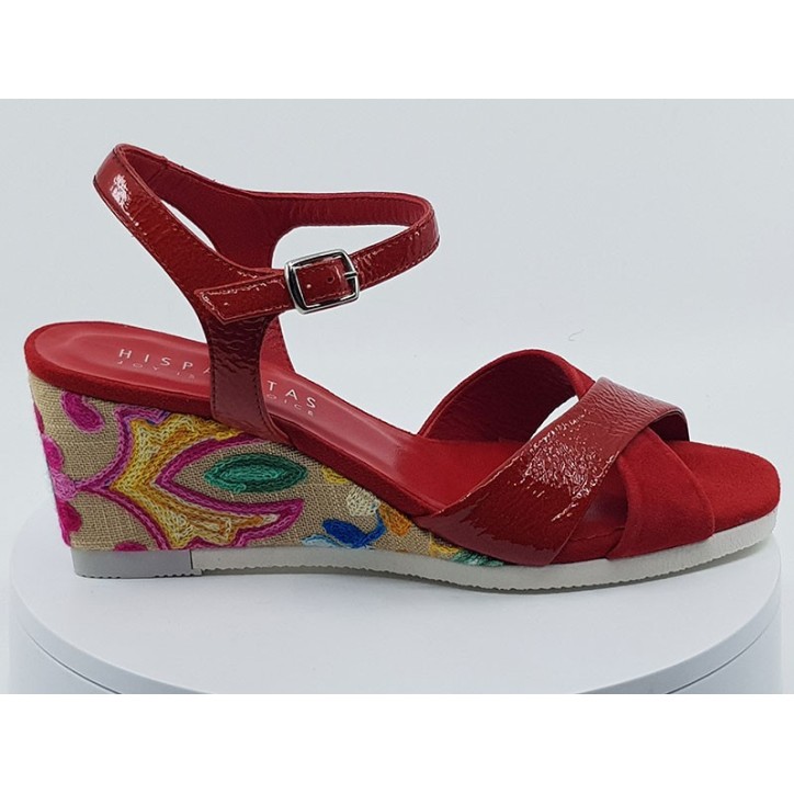 Sandales 98964 rouge