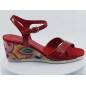 Sandales 98964 rouge