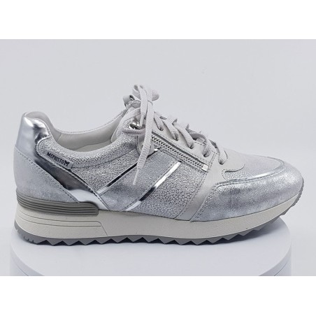 Sneakers Toscana blanc argent