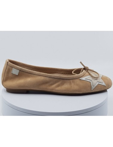 Ballerines Hestelle mix nude
