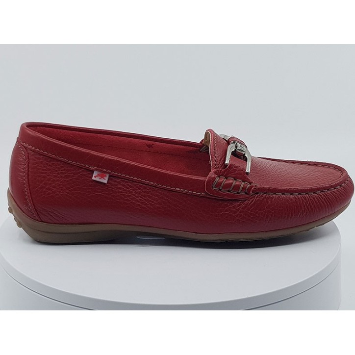 Mocassins F0804 rouge