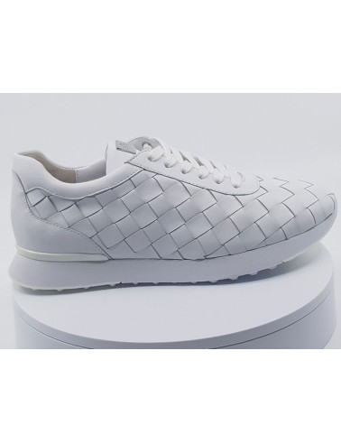 Sneakers 102340 blanc tressé