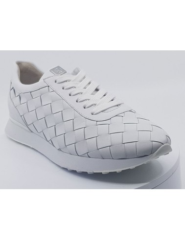 Sneakers 102340 blanc tressé
