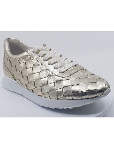Sneakers 102341 Platine tressé