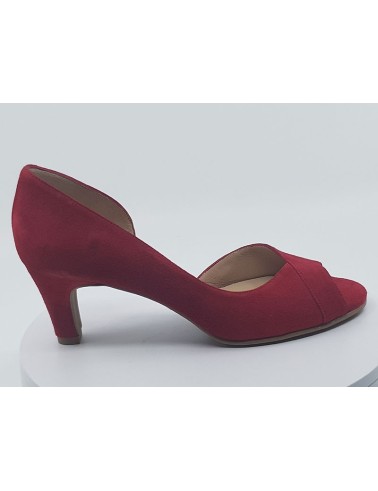Escarpins F3687 rouge
