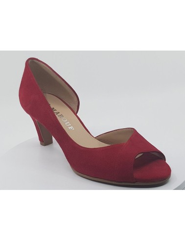 Escarpins F3687 rouge