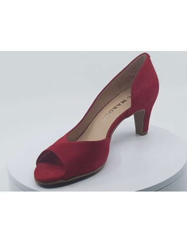 Escarpins F3687 rouge