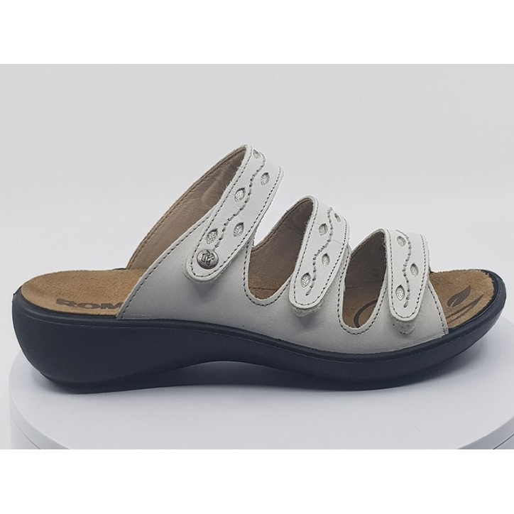 Mules Ibiza66 blanc