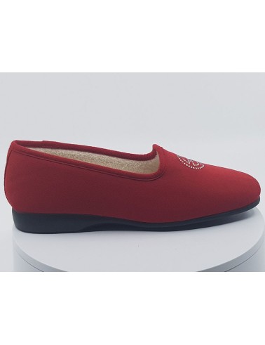 Chaussons Elisa rouge