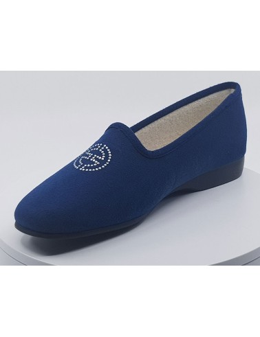 Chaussons Elisa saphir