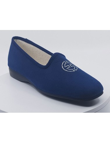 Chaussons Elisa saphir