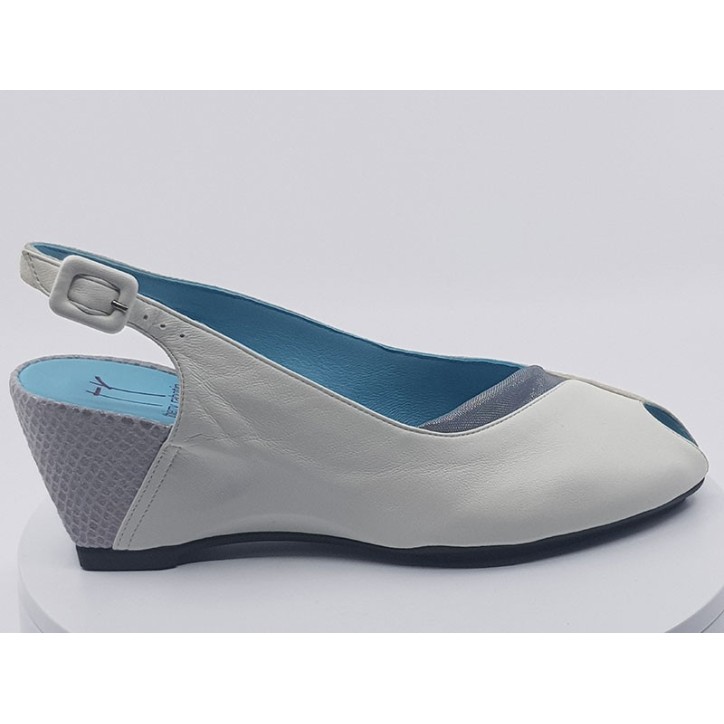 Sandales 836 B beige-blanc