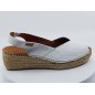 Espadrilles Bernia Blanc cuir