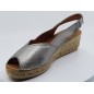 Espadrilles Bernia Acier cuir