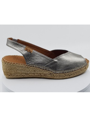Espadrilles Bernia Acier cuir - Toni Pons - 75 euros
