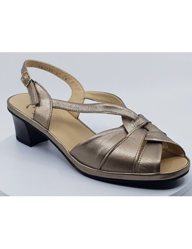 Sandales Estelle Titane