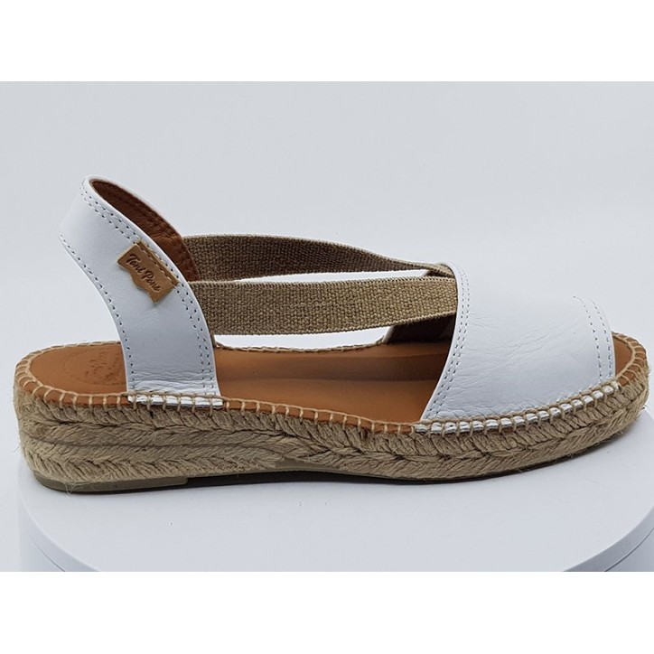 Espadrilles femmes Etna Blanc - Toni Pons - 65 euros